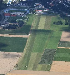 Aerial Image Of The Sinsheim Airfield