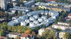 Aerial View Lörrach Wohnanlage Stadion1