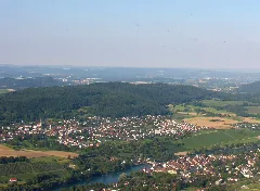 Aerial View Of Diessenhofen And Gailingen 15.07.2008 16 45 31