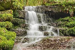 Aischfelder Wasserfälle Bild 1
