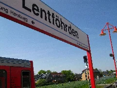 Akn Bahn Station Lentföhrden