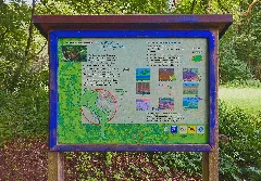 Albbruck Laufenburg (Baden) Naturschutzgebiet Mühlbachtal Infotafel