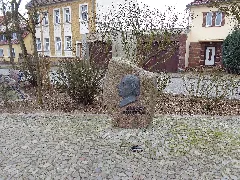 Albert Einstein Gedenkstein In Caputh