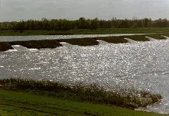 Alfsee Überlauf