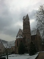 Allemagne Foret Noire Alpirsbach Eglise Chevet 26032013 Panoramio