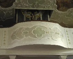 Allersburg, Orgelprospekt Andreas Weiß 1765