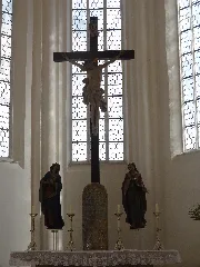 Alt St. Nikola Landshut Altarkreuz