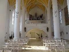 Alt St. Nikola Landshut Blick Zur Empore