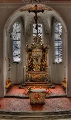 Altarraum Der Kirche Bodnegg
