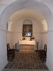 Altarraum Nikolauskapelle Heisterbacherrott