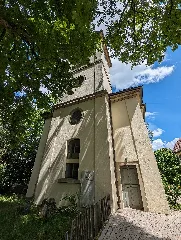 Altenmünster, Peter Und Paul Kirche, Rückseite Im Weitwinkel