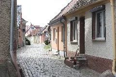 Altentreptow Blick In Die Mauerstraße