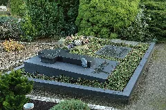 Alter Evangelischer Friedhof Wersen Grab Martin Niemoeller 02