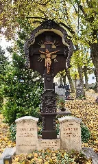 Alter Ostfriedhof (Augsburg) Grabkreuz 2