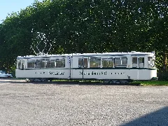 Alter Straßenbahnwagen Neunkirchen
