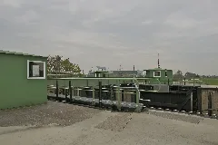 Altes Estesperrwerk In Hamburg Cranz