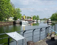 Altes Schiffshebewerk Henrichenburg Museumsschiffe Im Oberwasser 1