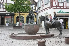 Alzey, The Fountain On The Rossmarkt 2
