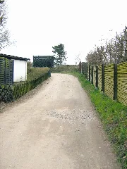 Anfang Deichweg Schausende