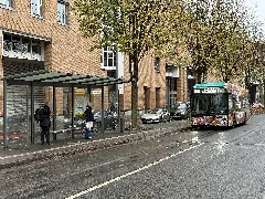 Arrêt Bus Börneplatz Kurt Schumacher Straße Francfort Sur Le Main (De71) 2025 11 29 1