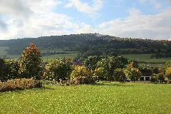 Auersberg Von Östlich Simmershausen
