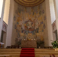 Augsburg Oberhausen, St. Martin, Altarraum 2019 10 (1)