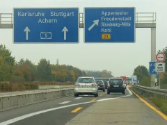 Ausfahrt Kehl (Kehl Exit) Geo.hlipp.de 23025