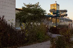 Außenansicht Rutschenturm