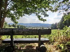 Aussichtsbank Auf Dem Fichtelberger Kalvarienberg Panoramio