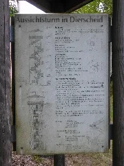 Aussichtsturm Dierscheid 02 Tafel