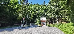 Aut — Tirol — Bezirk Kufstein — Gemeinde Thiersee — Almen — Tiroler Straße (Ackernalm Mautstelle Unten) 2023 08 21 Mattes