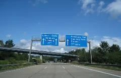 Autobahnkreuz A1 A7 Bei Bremen (700 M) Geo.hlipp.de 4028