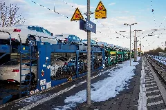 Autozug Im Bahnhof Etelsen (Ldkrs. Verden) 2023