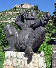 Bacchus Von Kurt Lehmann, 1970, Bronze In Staufen 2