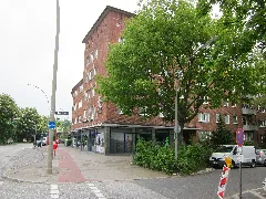 Backsteinbauten Bramfelder Straße Ecke Lämmersieth