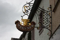 Bad Lausick, Craft Sign At The Rochlitzer Straße