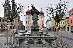 Bad Leonfelden Johannes Nepomuk Hauptplatz