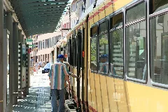 Bad Wildbad König Karl Straße Haltestelle Uhlandplatz Sommerbergbahn 04 Ies