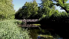 Bad Wurzach Kurpark, Brücke Wurzacher Ach 2013