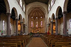 Baden Baden Lichtental Bonifatiuskirche 11 Innenraum Gje