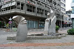 Baden Württemberg, Stuttgart, Narrenbrunnen Nik 1612
