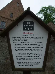 Bagow Schild Am Gutshaus