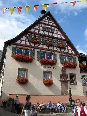Bahlingen Am Kaiserstuhl, Rathaus Beim Hoselipsfest