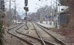 Bahnhof Bad Aibling Von Südwesten, 1