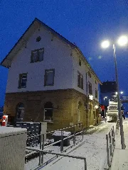 Bahnhof Bondorf At Night 01