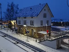 Bahnhof Bondorf At Night 05