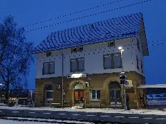 Bahnhof Bondorf At Night 06