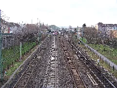 Bahnhof Frankfurt Griesheim, Gleise