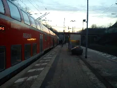 Bahnhof Frankfurt (Oder) Rosengarten Re 1