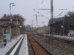 Bahnhof Grombach 1